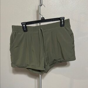 Olive Green Women's Shorts
